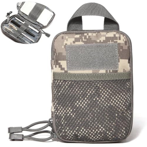 Outdoor EDC Tool Reißverschluss Packtasche Small Molle Beutel Mini Wanderbeutel Organizer Für Das Reisen Dem Laufradsportarten