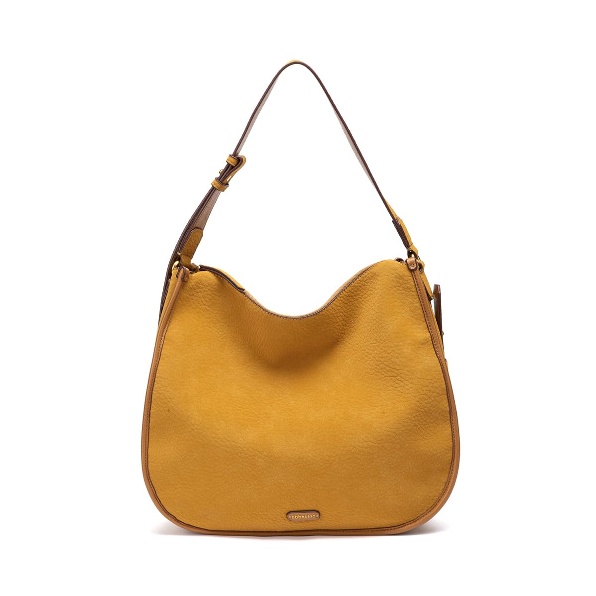 Abbacino Borsa a tracolla in materiali riciclati ambra. Ambra