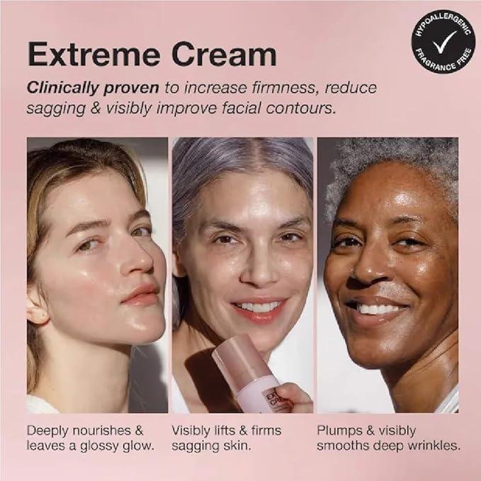 iNNBEAUTY PROJECT Extreme Cream Anti-Aging Firming & Lifting Refillable Moisturizer Extreme Cream Travel Size 0.5 oz / 15 mL - Image 2