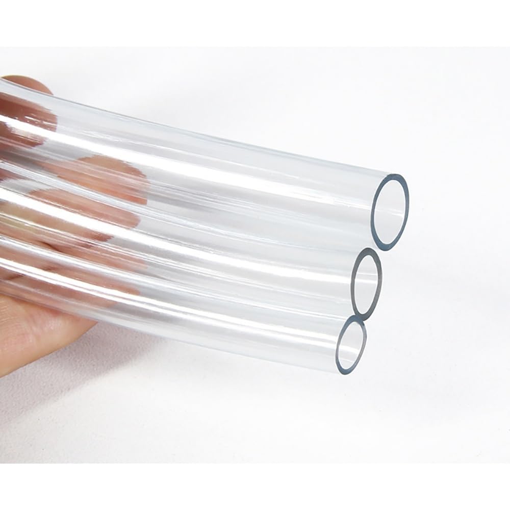 Dyibingdyb 2 Meters 2M Transparent Pvc Hose, Id 2-25Mm Flexible Tubing For Water Pump, Aquarium, Irrigation & Liquid Transport(Id 4.5Mm X Od 6.5Mm)