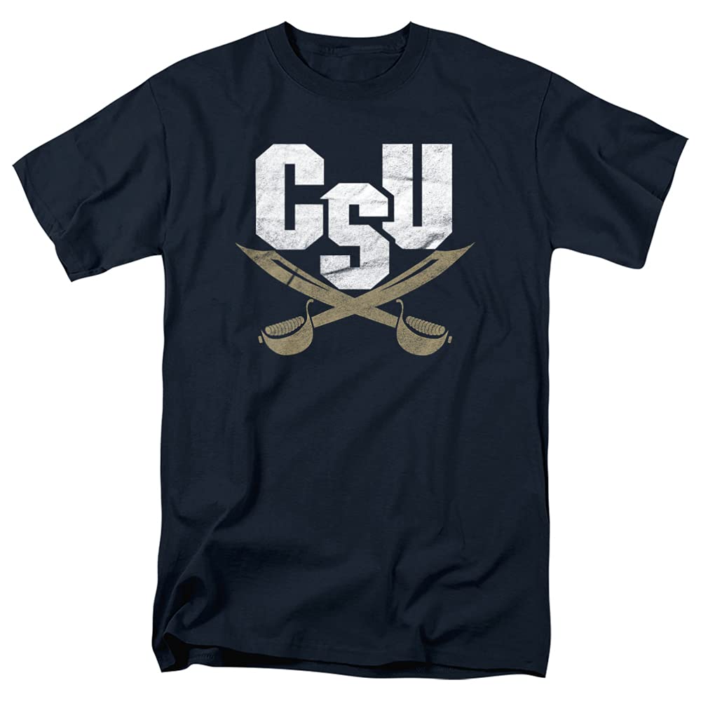 LOGOVISION Official Collegiate Distressed Primary Logo Adult T-Shirt Collection — view 193