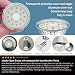 EACLL Bombillas LED GU10 2700K Blanco Cálido 5W Fuente de Luz 425...