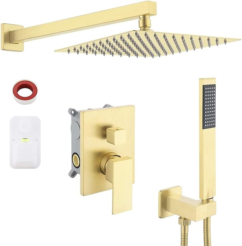 Shower Head Shower System Conced Shower System, 10 Inch Square Shower