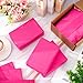 JarThenaAMCS 600 Sheets Hot Pink Tissue Paper Decorative Wrapping Paper for Birthday Baby Shower Wedding Party DIY Crafts, 14 x 20 Inch