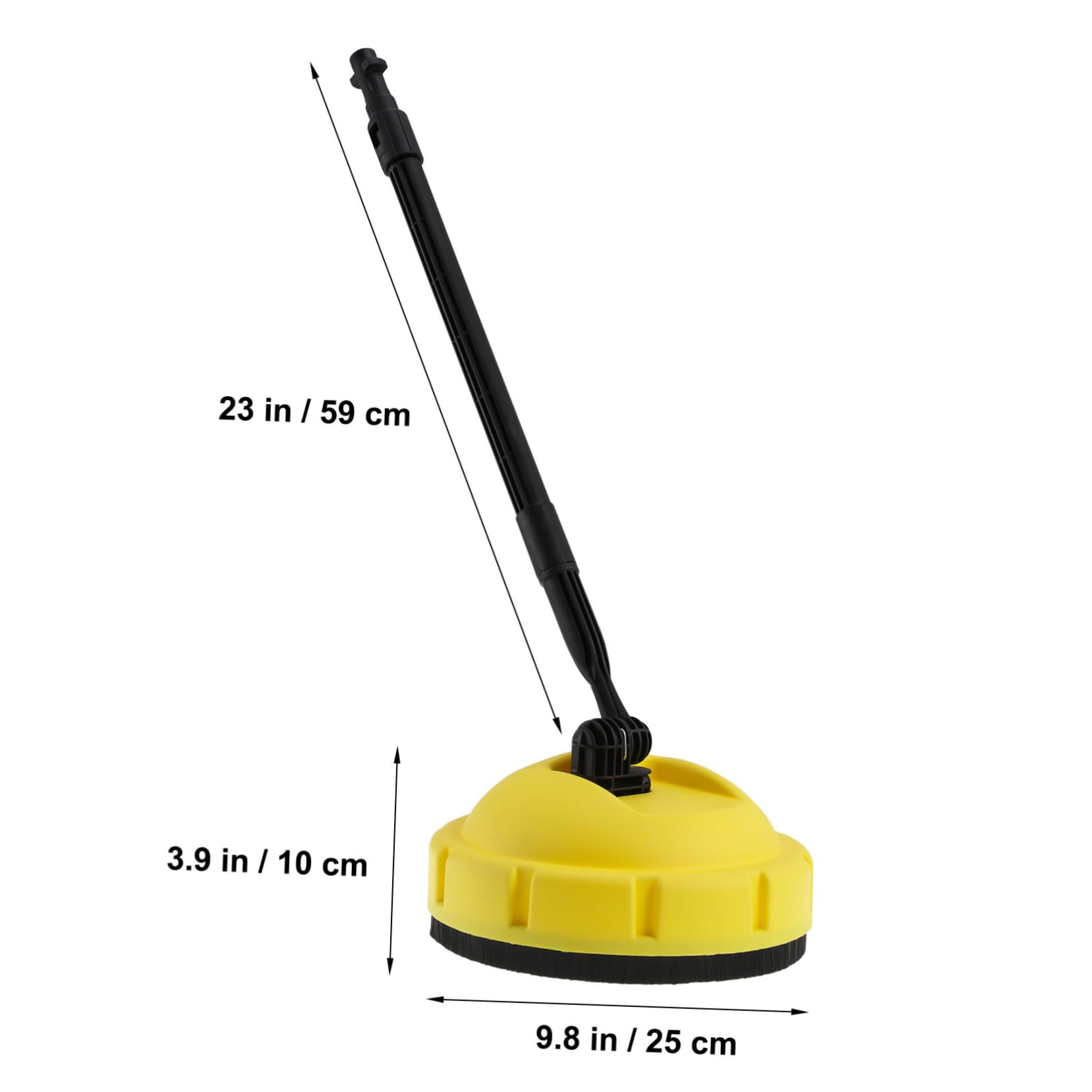 Limpiadora Alta Presión Coche con Boquilla Giratoria y Mango para Limpieza Profunda de Superficies Verticales y Garajes Herramienta Ligera para Lavado y Exteriores