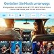 RDS Autoradio Bluetooth 5.0, CENXINY Auto Radio Bluetooth Freisprecheinrichtung, 4x65W 1 Din Autoradio mit Uhr/Fernbedienung MP3 Player unterstützt 2 USB/AUX-Eingänge/TF/SD/FM/iOS Android(Keine CD)