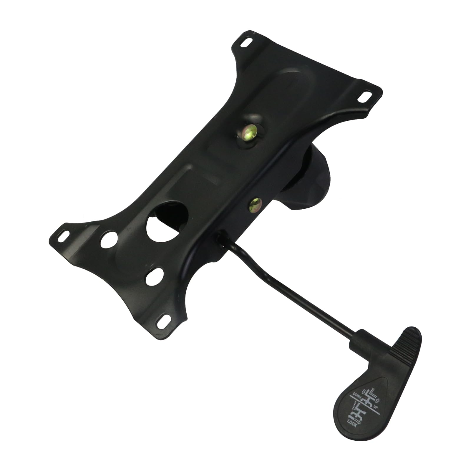 1 mecanismo de inclinación para silla de juegos, piezas de repuesto para silla de oficina, mecanismo de asiento giratorio de control de inclinación, 9.9 x 6 pulgadas (largo x ancho)