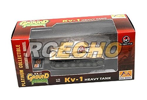Char KV1 Heavy Tank 1/72 Easy Model 36279 - Maquette militaire finie de l'armée russe