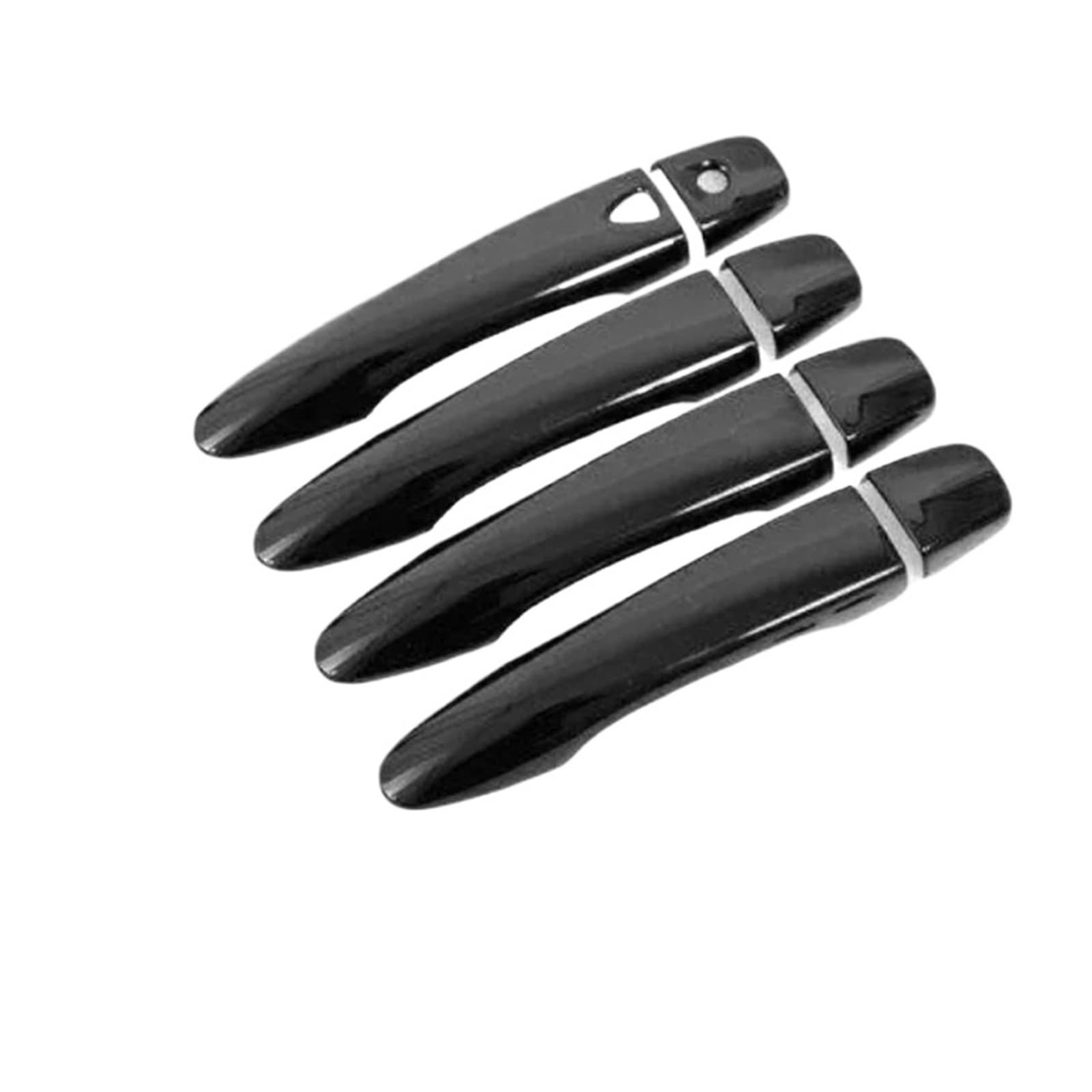 Ropaix 4Handle 1 Button B Side Exterior Door Handle For Nissan For Navara Np300 For Frontier D23 2015-2023 Car Sticker Styling Chrome Door Handle Cover(4Handle 1 Button B)