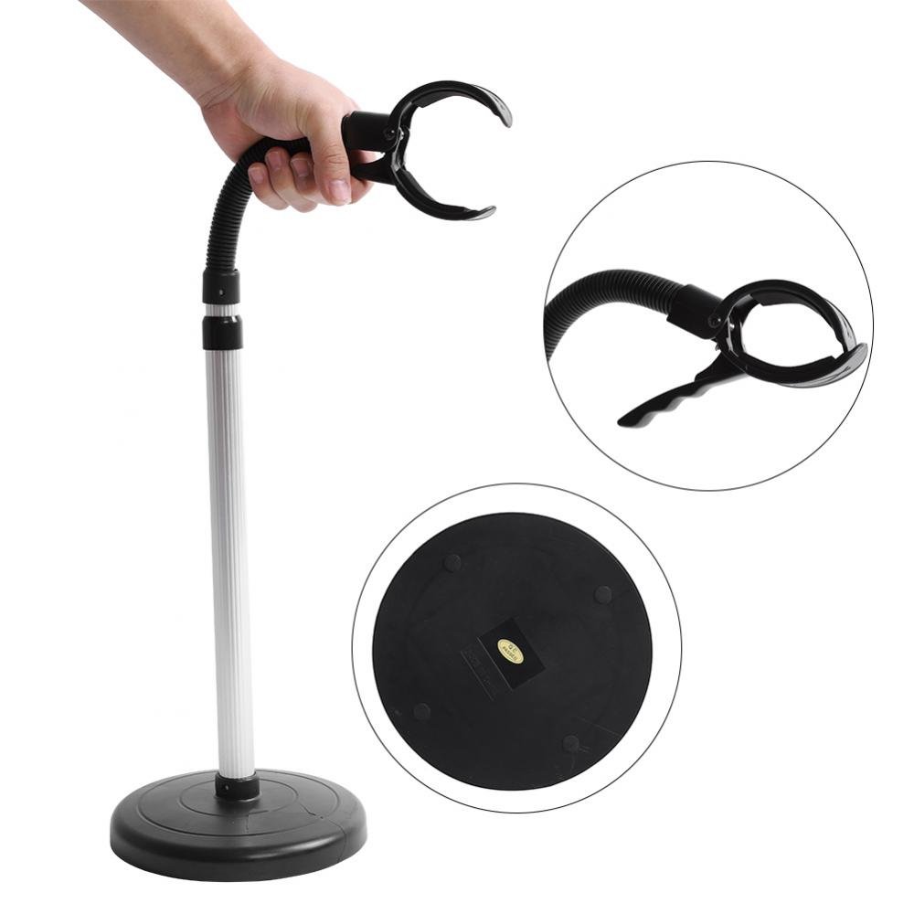 Wakects Porta Asciugacapelli, Supporto per Asciugacapelli in Acciaio Inossidabile, Asciugacapelli Stand regolabile in altezza, Supporto per Styling dei Capelli per le Donne e Gli Animali Domestici