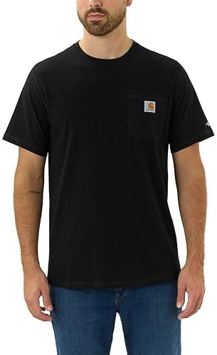 Carhartt Men's Force Relaxed Fit Midweight Short-Sleeve Pocket T-Shirt