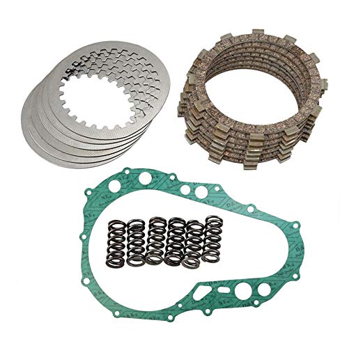 Clutch Kit Compatible Suzuki Quadsport LTZ400 LTZ 400 LT-Z400 2005-2014 Heavy Duty Springs clutch Friction Plates with Gasket Kit with Gasket
