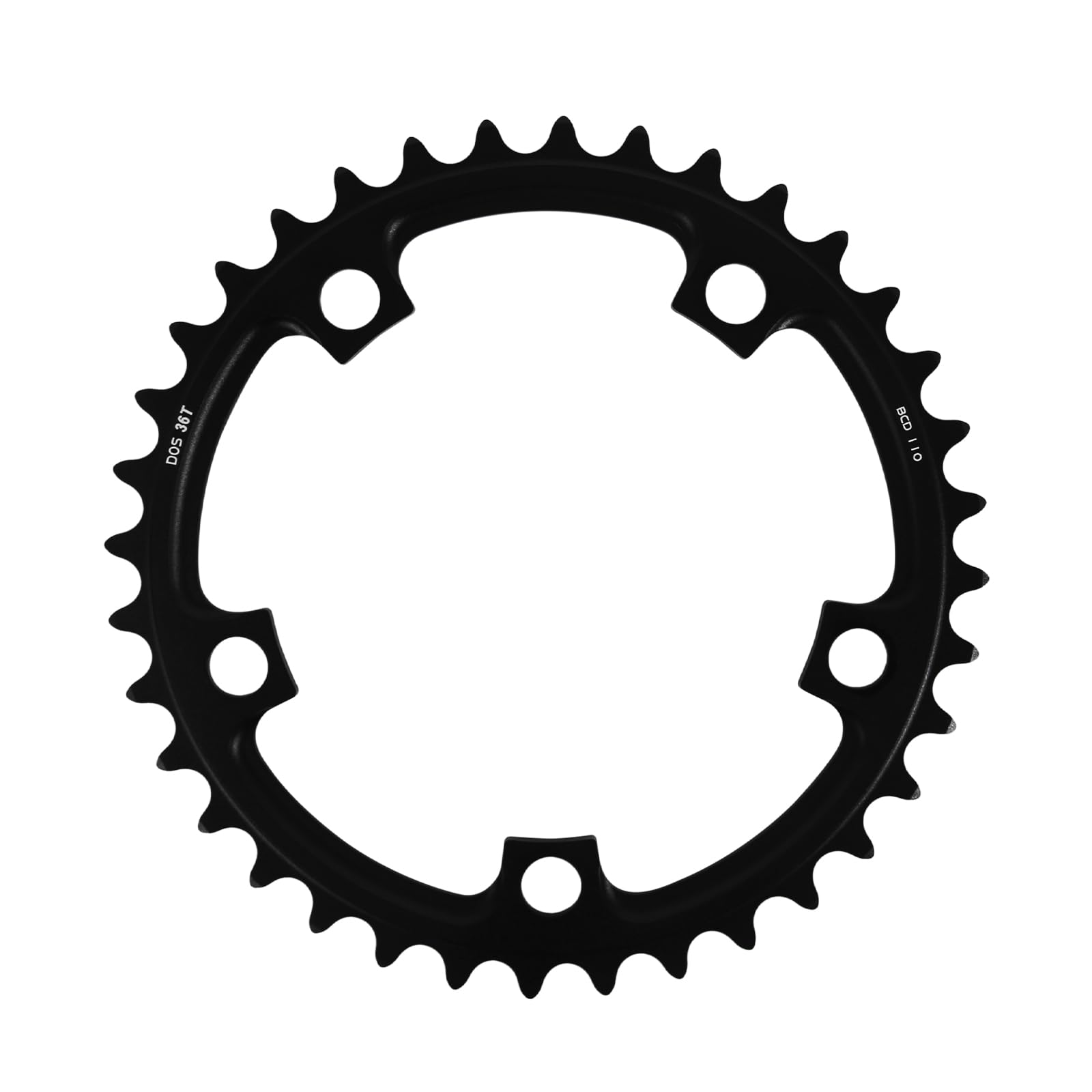 BUCKLOS 110BCD Road Bike Double Chainrings Aluminum 5 Bolts with Pin