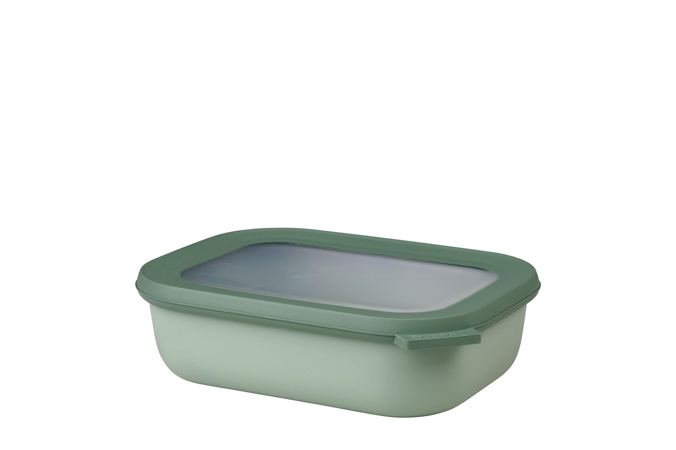 Mepal Multi bowl Cirqula rectangular 1000 ml / 34 oz - Nordic sage