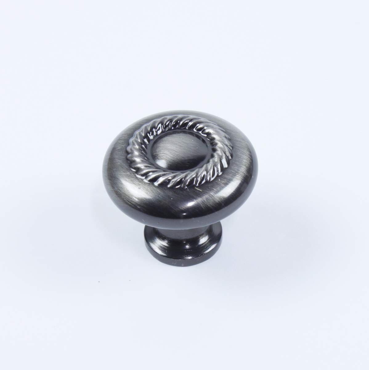 25 Pack Century Builders Choice Round Cabinet Knob, Kitchen Cabinet Knob,  1-1/4 Inch Diameter, Brushed Black Nickel, 06031-BNB - Amazon.com