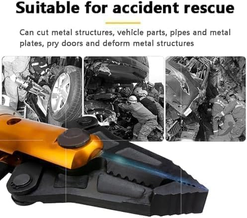 Hydraulic Rescue Clamp, Integral Portable Hydraulic Spreader Stretching Pliers Cutter Hydraulic Expander 18T Shear Force for Firefighting/Traffic Accident Emergency Rescue