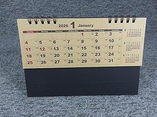 2026年 令和8年 卓上カレンダー ミニマムクラフト YG-221/TE10