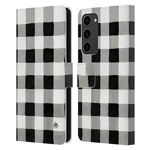 Carcasa cuero Samsung Galaxy S23+ 5G patrón Buffalo Check
