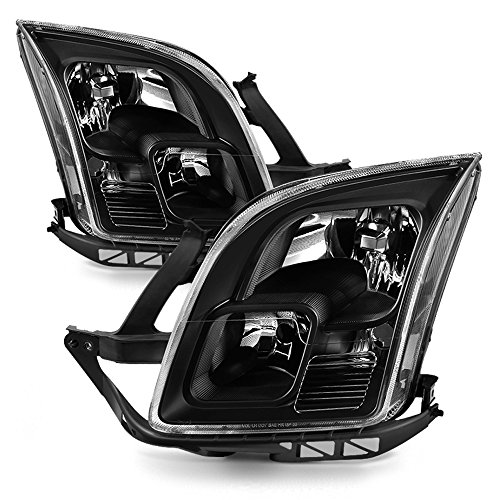 ACANII - For Blk 2006 2007 2008 2009 Ford Fusion Headlights Headlamps Aftermarket Driver + Passenger Side