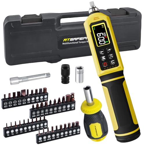 ATsafepro Digital Torque Screwdriver Set