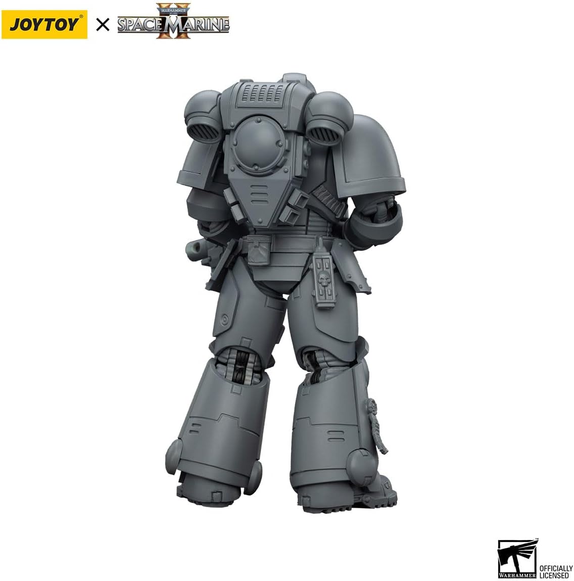 JOYTOY Action Figures Warhammer 40K 5inch Space Marines Intercessor Armouring Hall Edition 1/18 Movable Model Collectible Figurine Ages 15+