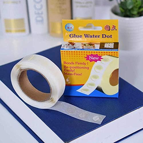 Image of Rozi Decoration 750 Glue Dot for Balloons Accessories Tool Kits Foil, Latex, Confetti Balloon Adhesive,Easy To use (3 Box /750 Glue Dot)