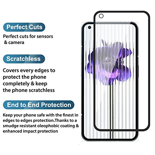 Image of POPIO Xtreme Series Pack of 2 Military-Grade Gorilla Tempered Glass for Nothing Phone 1 | 9H Hardness, Edge-to-Edge Coverage, Anti-Scratch