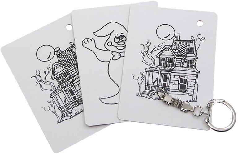 SUMAG Ghost Escape Trucos de magia Tarjeta fantasma Escape de llavero Primer plano ilusiones de calle Accesorios divertidos Accesorios de magia fácil