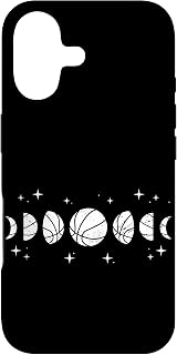 Lunar Moon Phase Phases of The Moon Basketball Case for iPhone 17