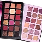 2Pcs Twilight Dusk + Aromas Nude Eyeshadow Palette Makeup Set, Matte Shimmer Glitter Pressed Pearl All Highly Pigmented Blending Powder, Natural Velvet Texture Eye Shadow Kit - Image 2