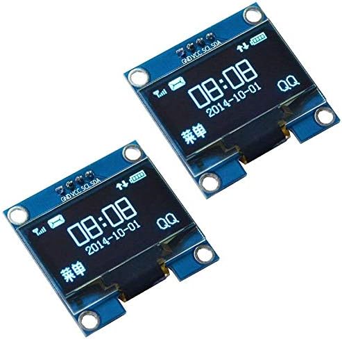 Display LCD OLED 1.3" I2C 128x64 Per Arduino - Modulo Con Interfaccia Seriale, Carattere Blu - Foto 6