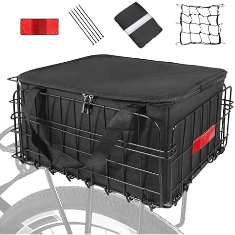 Lunies Folding Rear Bike Basket Cover