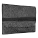 Produktbild ROYALZ Hülle für Samsung Galaxy Tab S4 Tasche (10.5 Zoll Tablet) Schutzhülle Sleeve Design Cover Filztasche Case, Farbe:Dunkelgrau