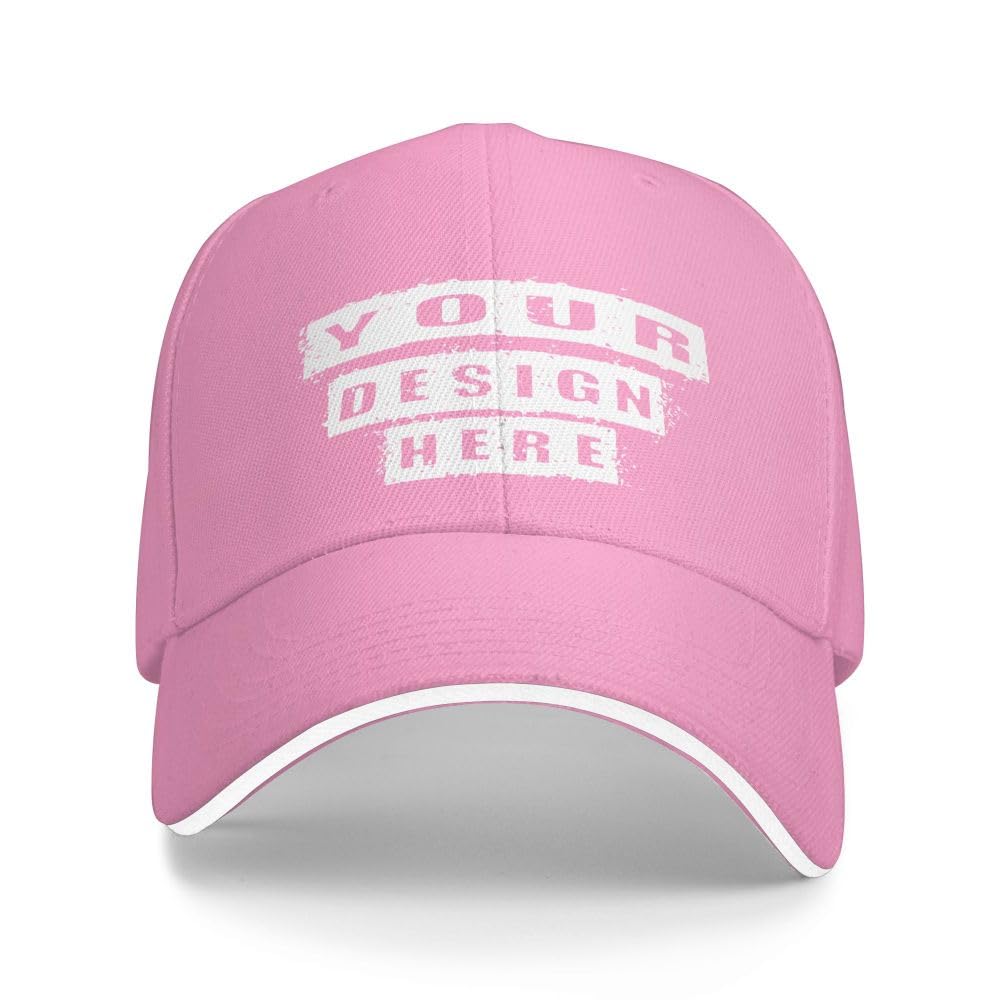 KYZMZPersonalized hat, Custom Baseball Cap, add Picture, Text and Logo to Design Your own Custom hat