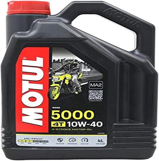 Motul 5000 4T 10W40 Motorcycle Oil 4 Liter