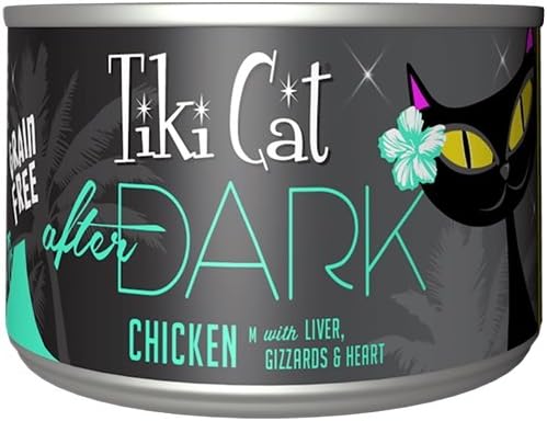 Tiki Cat After Dark Chicken 2.8 oz Can Case 12