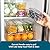 Luckore 10 Pack Clear Fridge Organizer, Stackable Refrigerator Organizer Bins with Lids, Fridge Storage Containers for Kitchen, Food, Cabinets, Fruits, Vegetables, Cereals