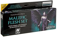 Vallejo VAL74102 AV Fantasy Set Malefic Carne, 17 ml (confezione da 8)