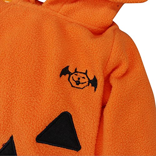 Le SSara Halloween Pompoen Hooded Jumpsuit Kerst Romper Outifts - Afbeelding 7