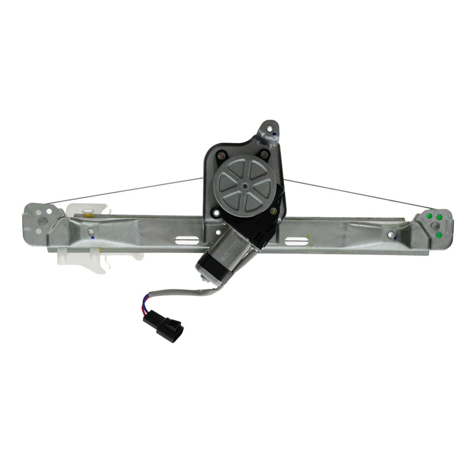 TRQ Rear Right Power Window Regulator &amp; Motor Assembly Passenger Side Compatible with 2005-2010 Pontiac G6
