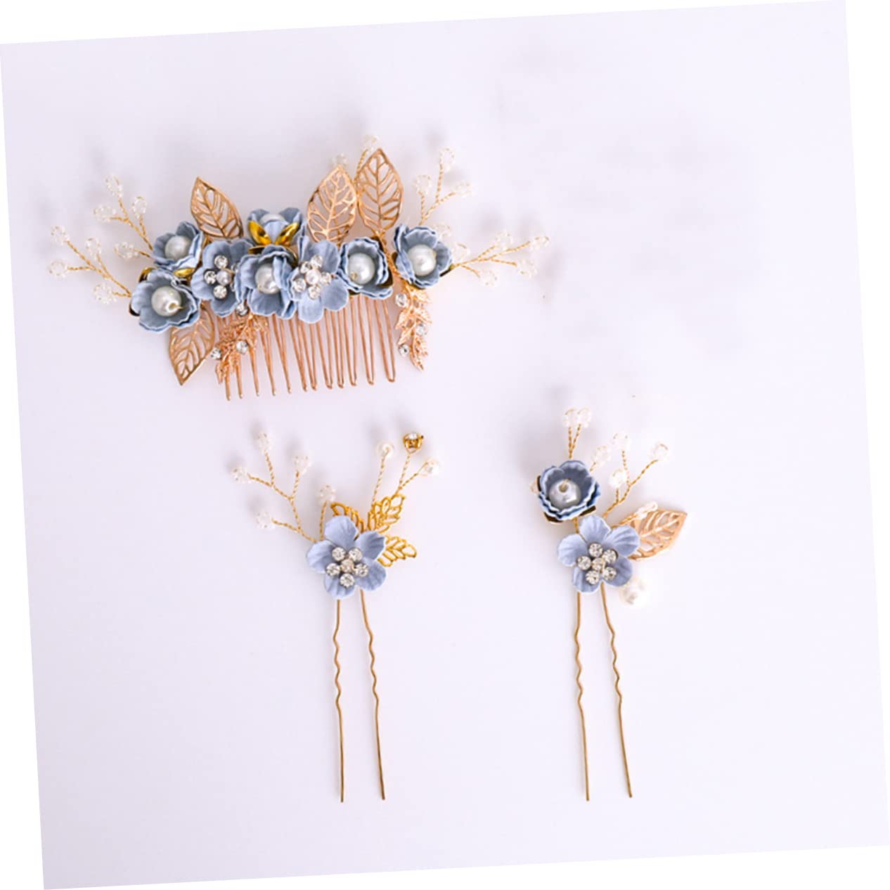FOMIYES 3 Set Di Grandi Pettini Per Floreali Set Di Accessori Per Per Ragazzi E Ragazze Per Ragazze Fascia Per Da Sposa Accessori Per Da Sposa Per Occasioni Speciali 3 Pezzi*3