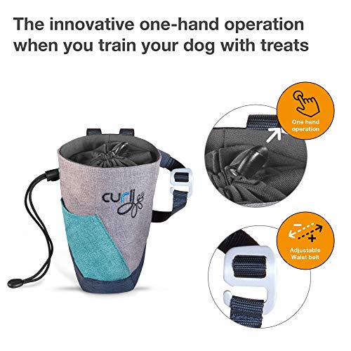 Curli Futterbeutel V2 Scuba-Gray FB-SB von mylittledog