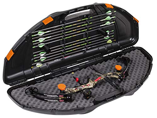 Block 6-Sided Arrow Archery Target With Polyfusion Technology, Black, 18 X 18 X 16 (B56700) & Flambeau Outdoors 6461Sc Safe Shot Bow Case, Portable Bow Storage,Black #TOP6