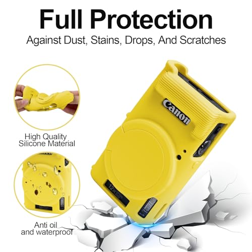 Funda silicona Easy Hood para Canon PowerShot IXY 650/ELPH 360 miniatura 3