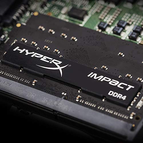 Kingston Technology HyperX Impact 32GB 2666MHz DDR4 CL15 260-Pin SODIMM Laptop Memory, Kit of 2 (HX426S15IB2K2/32)