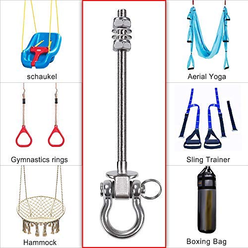 SELEWARE Gancio oscillante in Acciaio Inossidabile...