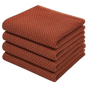Homaxy 100% Cotton Waffle Weave Kit...