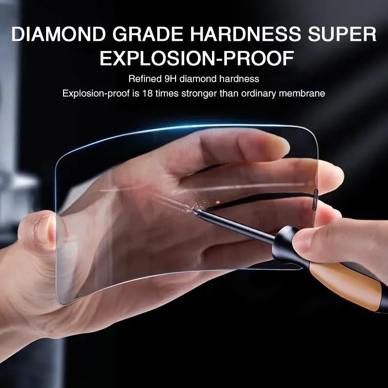 Image of Anti Peep Privacy Tempered Glass Screen Protector for HMD Fusion - TS-PRC-Q5