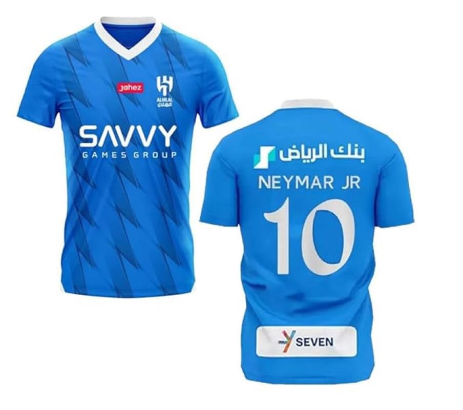 GenericNaimaar 10 Brazill Football Team World Cup Jersey Tshirt 2022/2023 (Kids,Boys,Men)