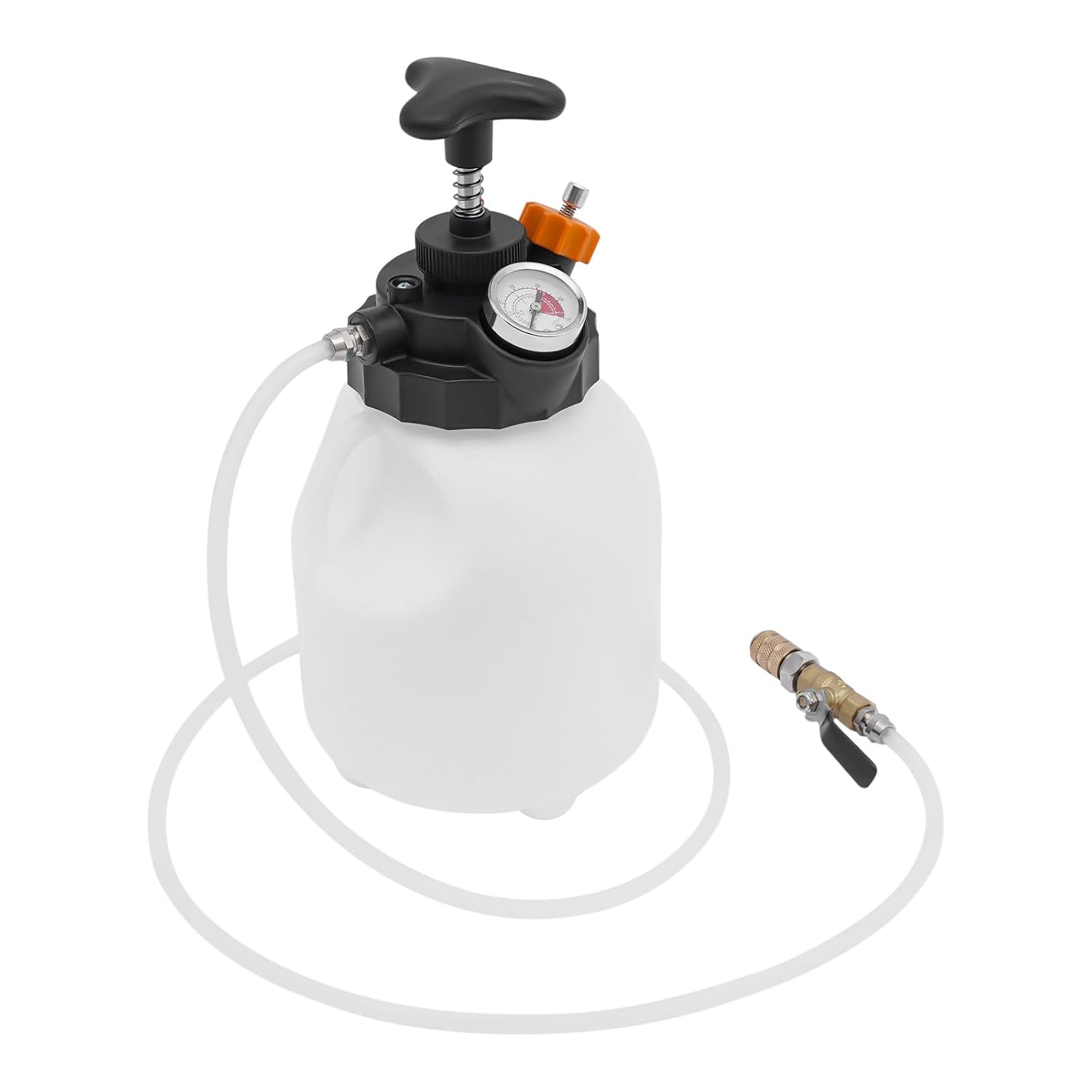 Manual Transmission Fluid Pump, 3L Manual ATF Filler System Automotive Transmission Fluid Transfer Pump with 12pcs System Adapters for Gearbox Oil Filling Changing